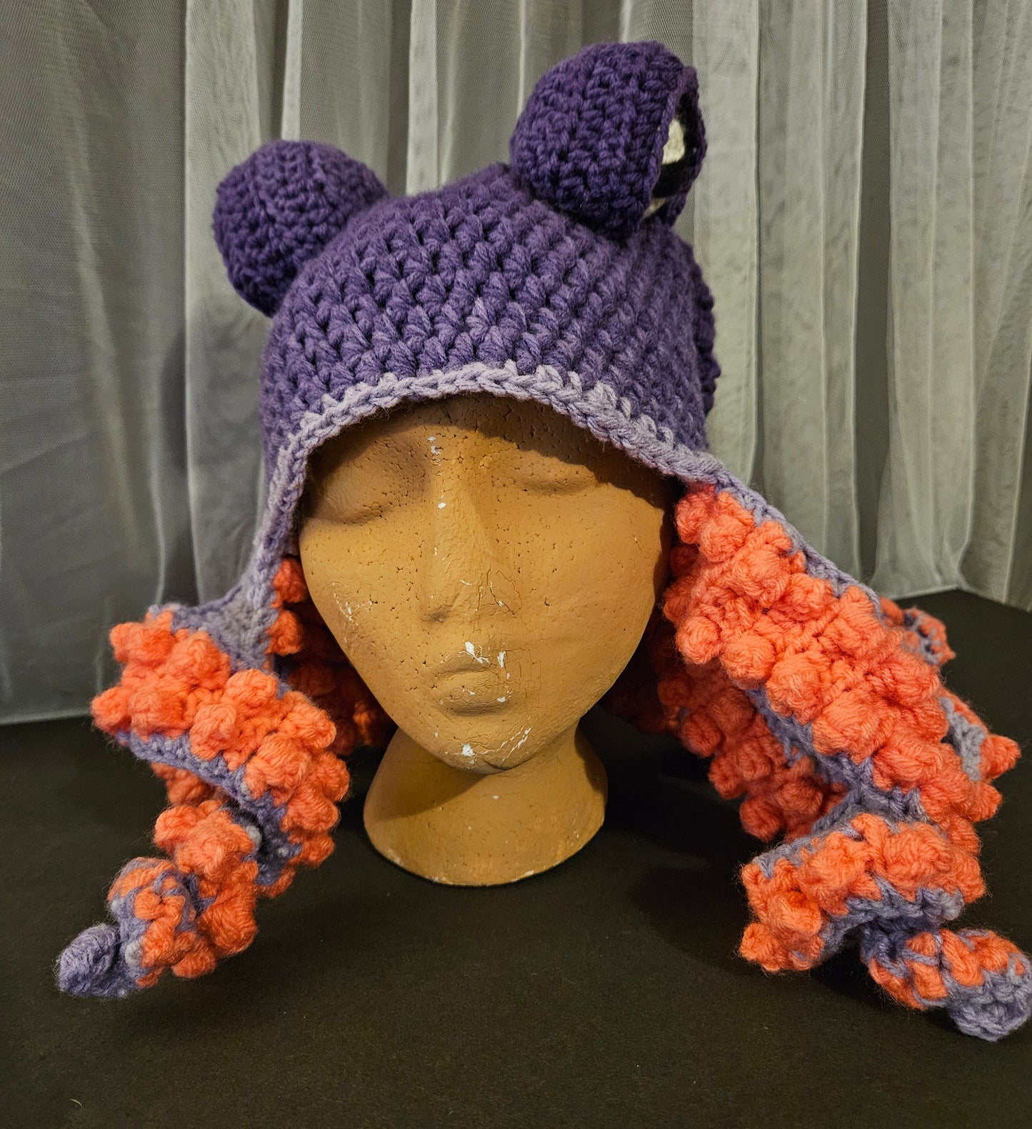 Octopus Hat- Purple and Pink