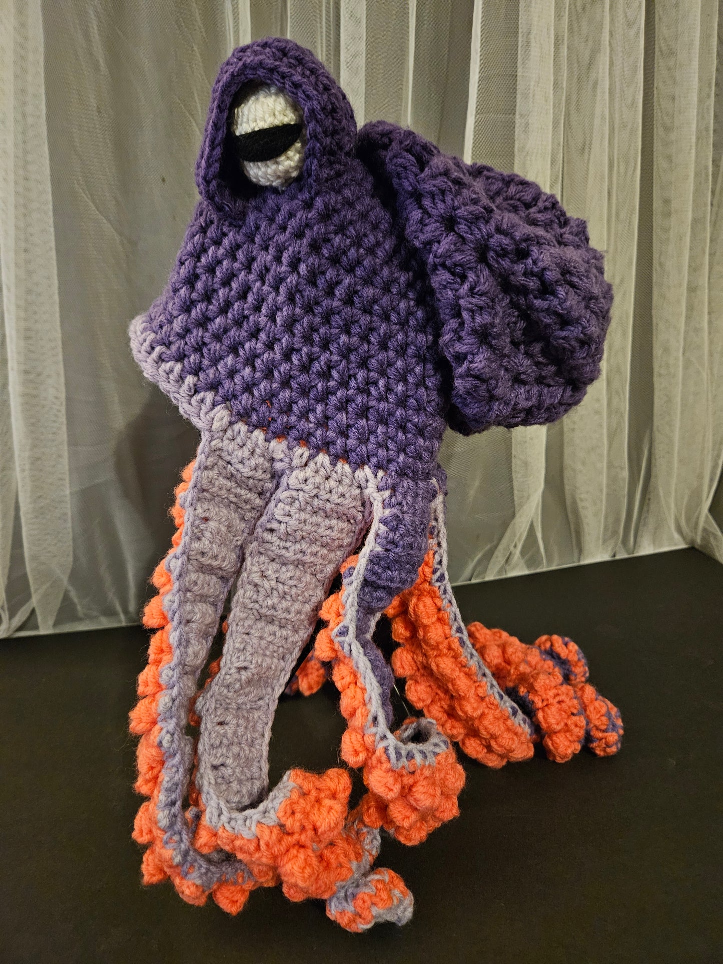 Octopus Hat- Purple and Pink
