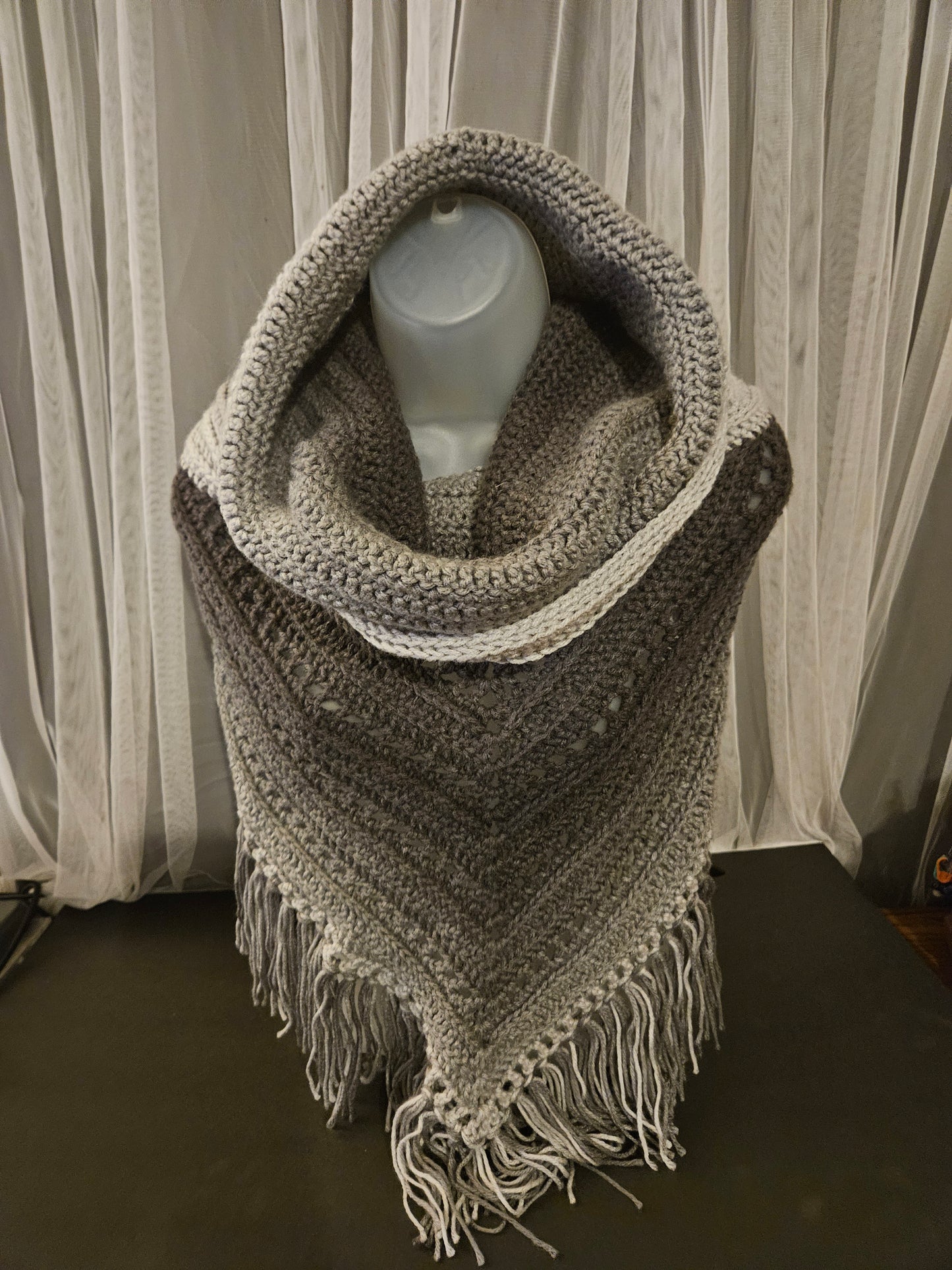 Wild Oleander Hooded Scarf