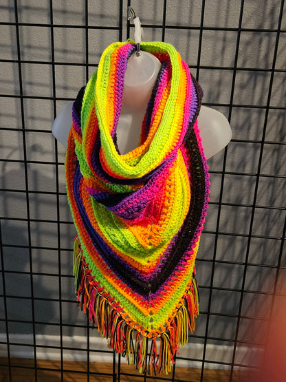 Wild Oleander Hooded Scarf