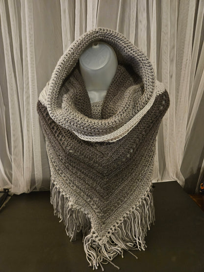 Wild Oleander Hooded Scarf