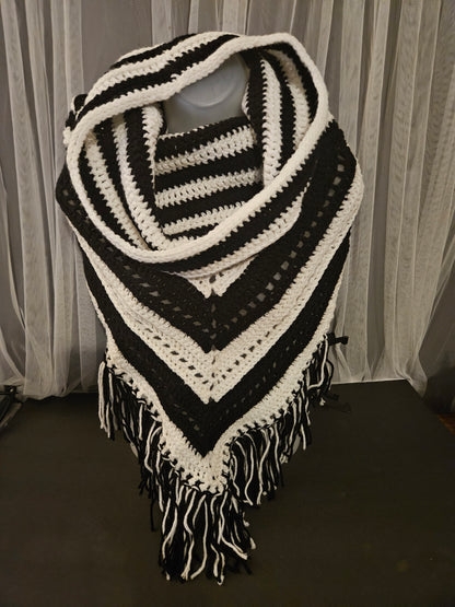 Wild Oleander Hooded Scarf